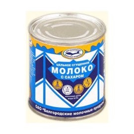 Сгущенное молоко цельное 8,5%, 370гр. ГОСТ